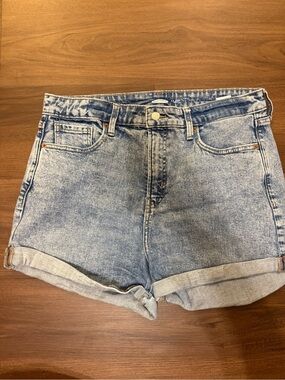 Old Navy Classic High-Rise Blue Denim Shorts